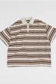 MELSIGN Wide Stripe Polo Tee
