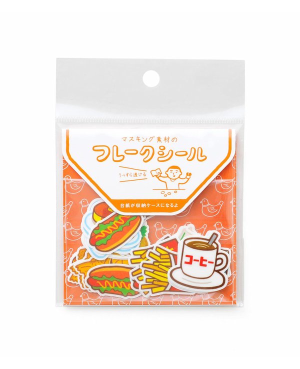 Hightide Japan New Retro Flake Stickers B