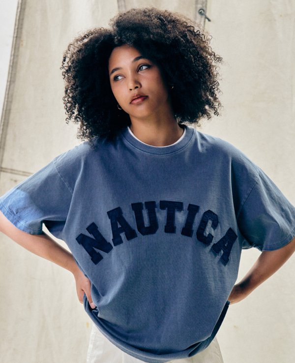 Nautica Arch Pigment S/S Tee 360