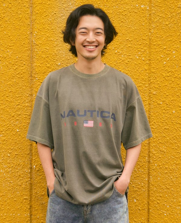 Nautica 83Flag Pigment S/S Tee 398