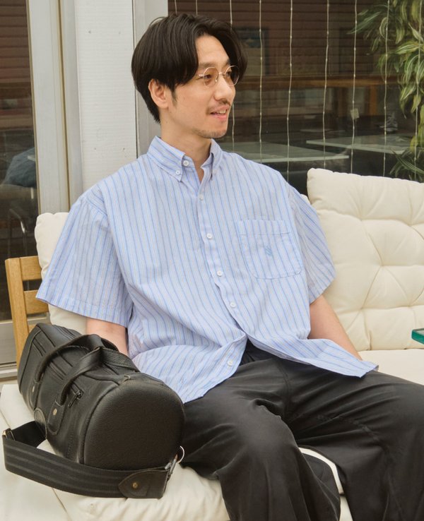Nautica Vintage Stripe S/S Shirt 524