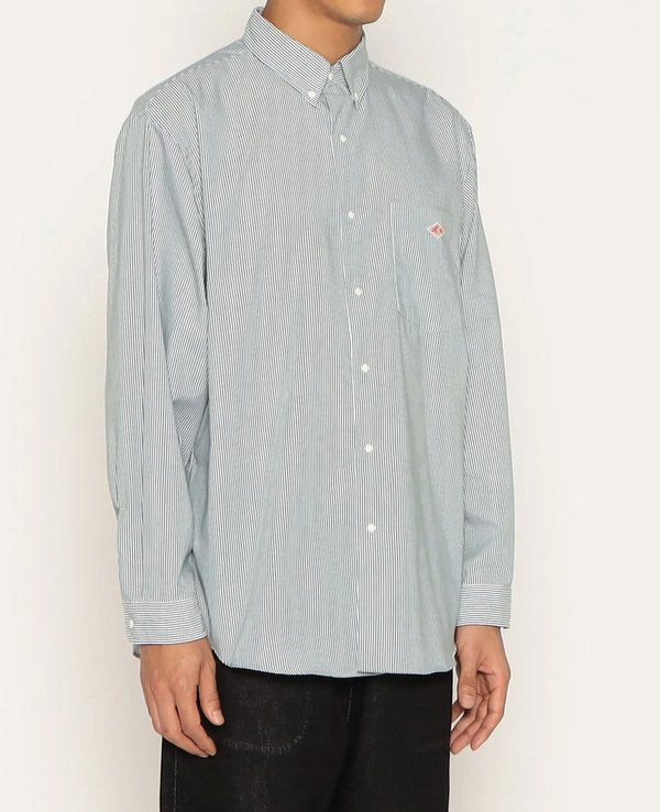Danton Dot Button B.D. Shirt L/S