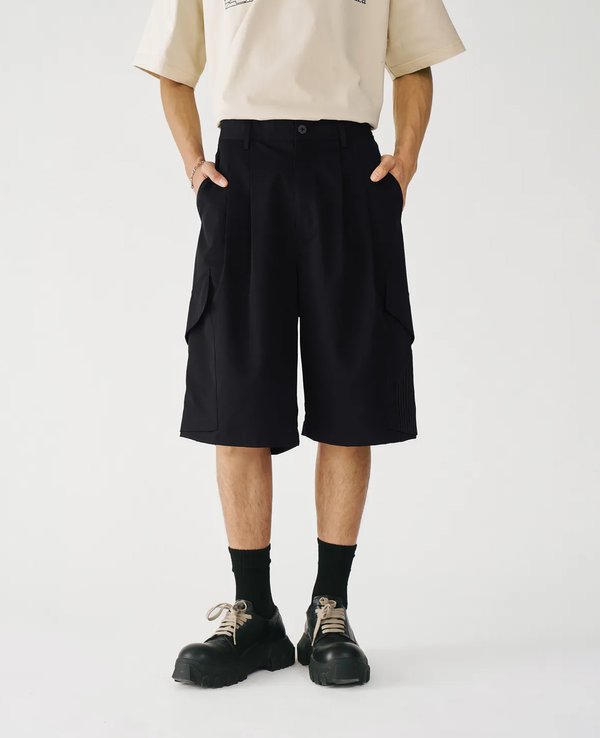 MELSIGN Panel Pocket Shorts