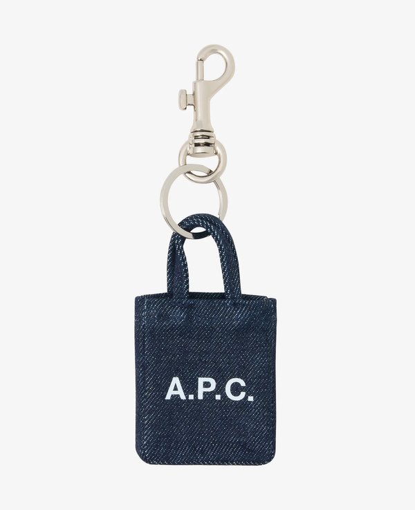 A.P.C. Porte Clefs Tote Lou Denim