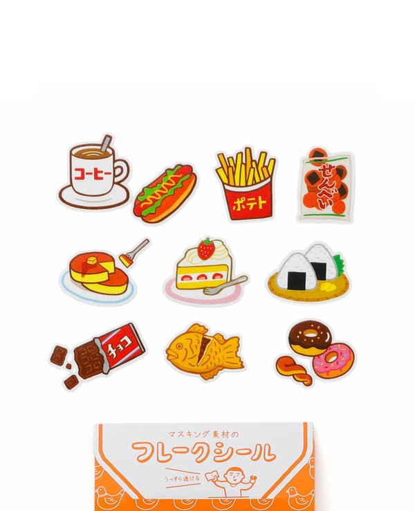 Hightide Japan New Retro Flake Stickers B