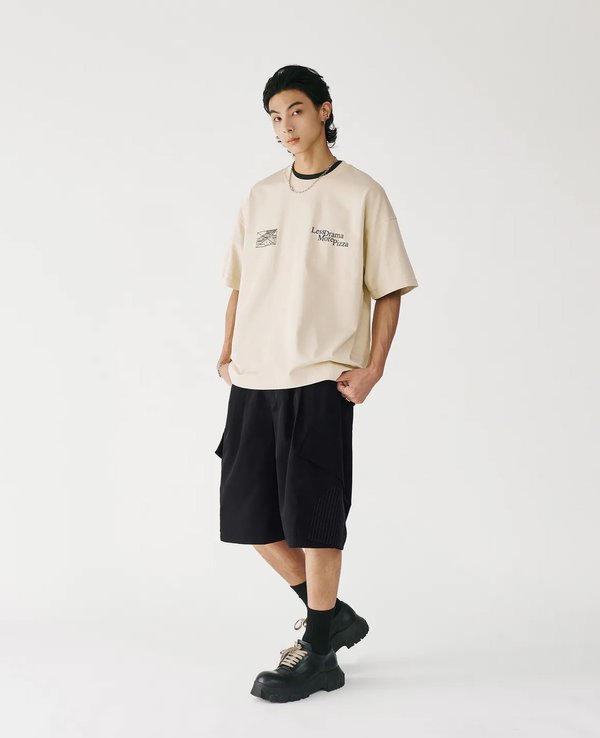 MELSIGN Panel Pocket Shorts