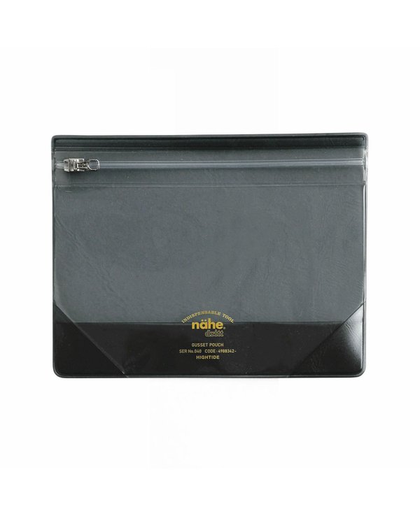 Hightide Japan Nahe Gusset Pouch Clear M