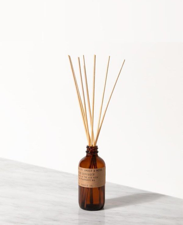 P.F. Candle Co. Amber & Moss Reed Diffuser