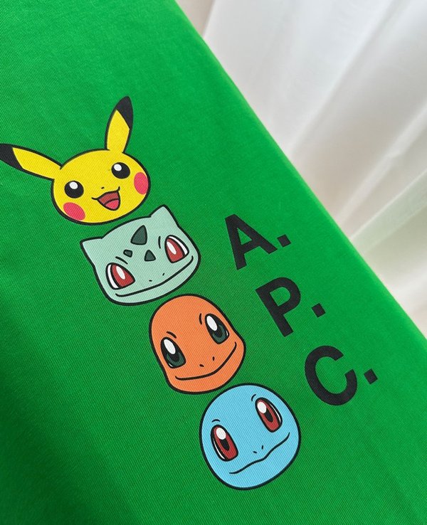 A.P.C. POKEMON The Portrait H T-shirt