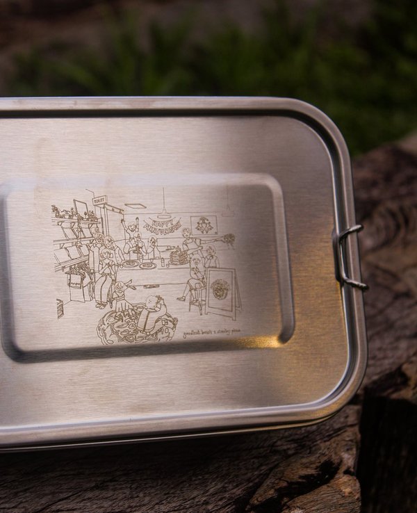 Goodluck Bunch x Chooby Pizza Lunch Box