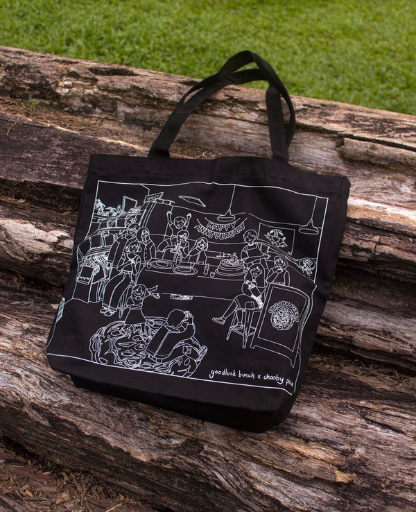 Goodluck Bunch x Chooby Pizza Tote