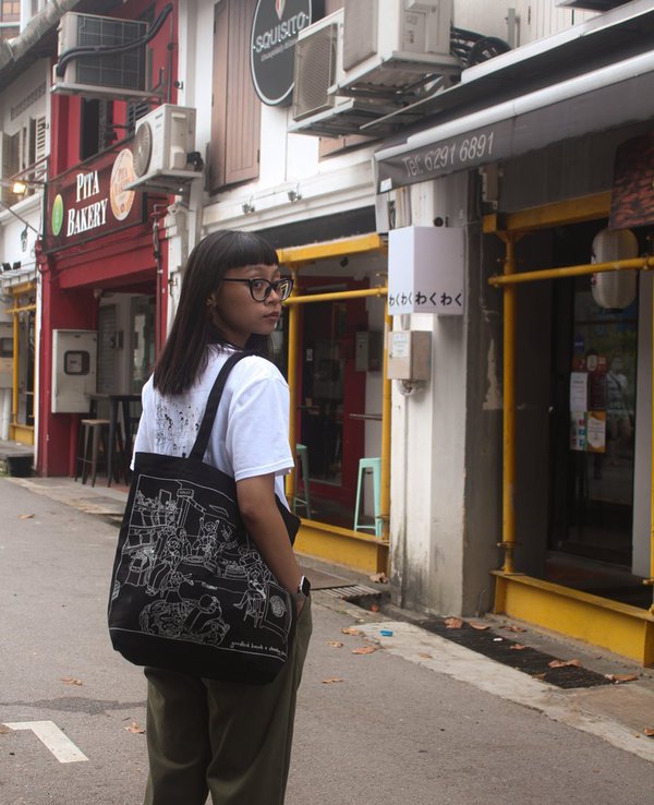 Goodluck Bunch x Chooby Pizza Tote