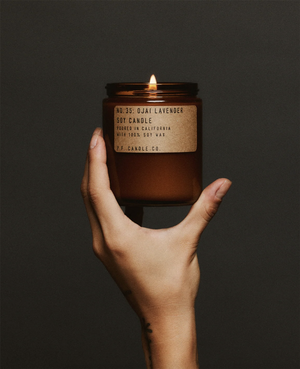 P.F. Candle Co. Ojai Lavender 7.2 Oz Soy Candle