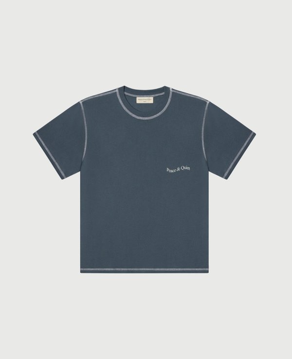 Museum of Peace & Quiet Wordmark Reverse Stitched Tee
