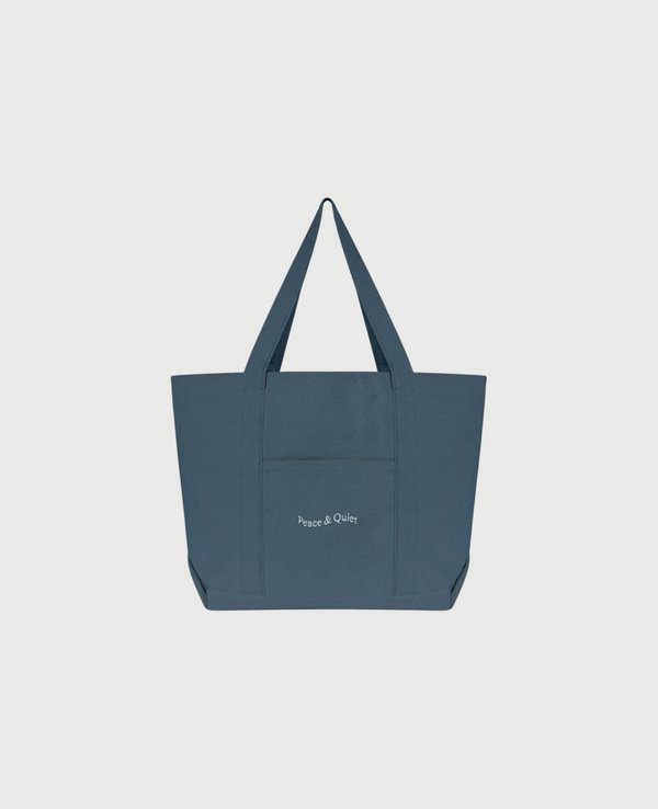Museum of Peace & Quiet Wordmark Boat Tote