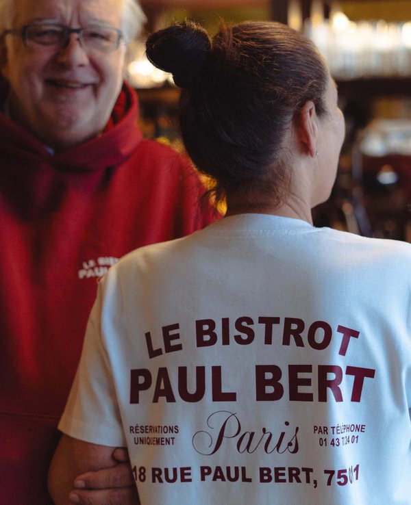 Giftshop Bistrot Paul Bert The White Signature Tee