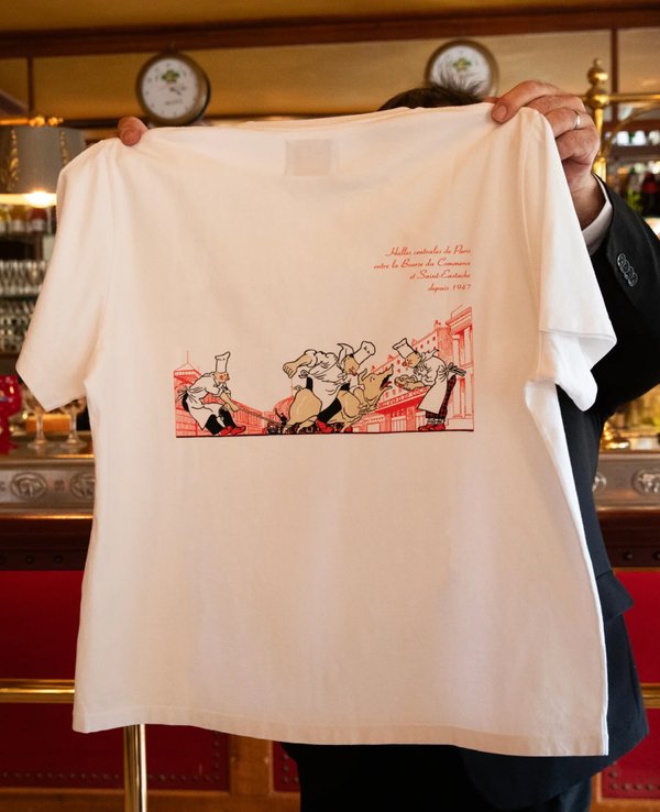 Giftshop Au Pied De Cochon "Les Halles" Tee