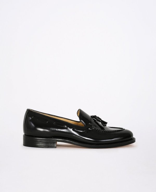 London Brown Tassel Loafers