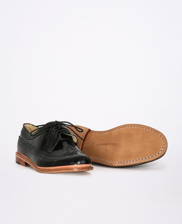 London Brown Wingtips