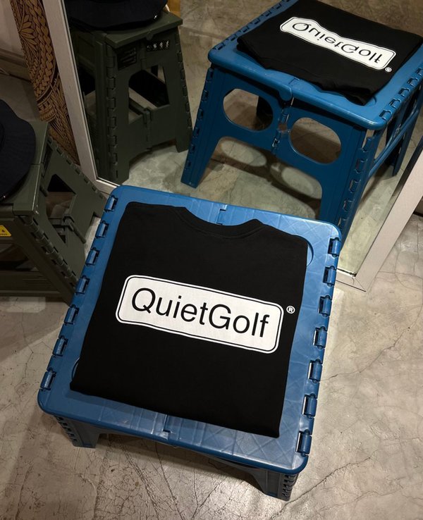 Quiet Golf Club Badge T-Shirt
