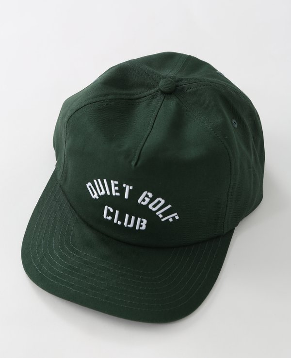 Quiet Golf Stencil 5-Panel Hat