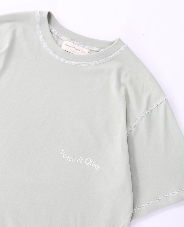 Museum of Peace & Quiet Wordmark Reverse Stitched Tee