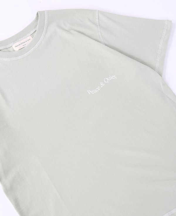 Museum of Peace & Quiet Wordmark Reverse Stitched Tee