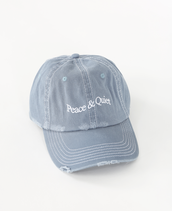 Museum of Peace & Quiet Wordmark Reverse Stitched Dad Hat