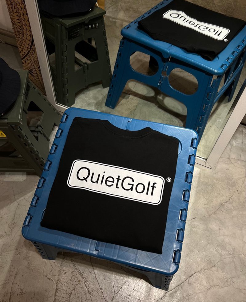 Quiet Golf Club Badge T-Shirt