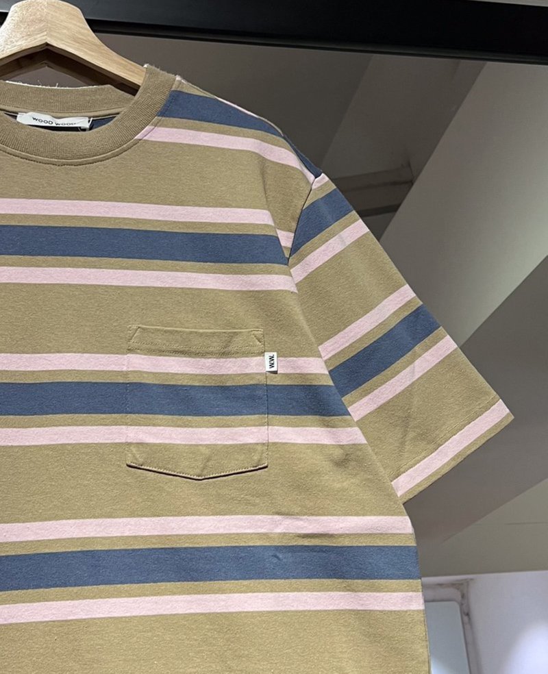 Wood Wood Haider Striped T-shirt