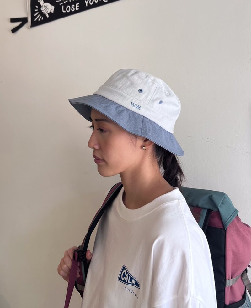Wood Wood Ashton Contrast Bucket Hat