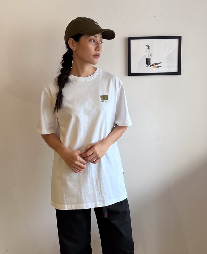 Wood Wood Sami W Logo T-shirt GOTS