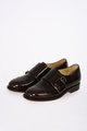 London Brown Double Monk Strap