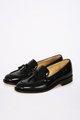 London Brown Tassel Loafers
