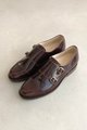 London Brown Double Monk Strap