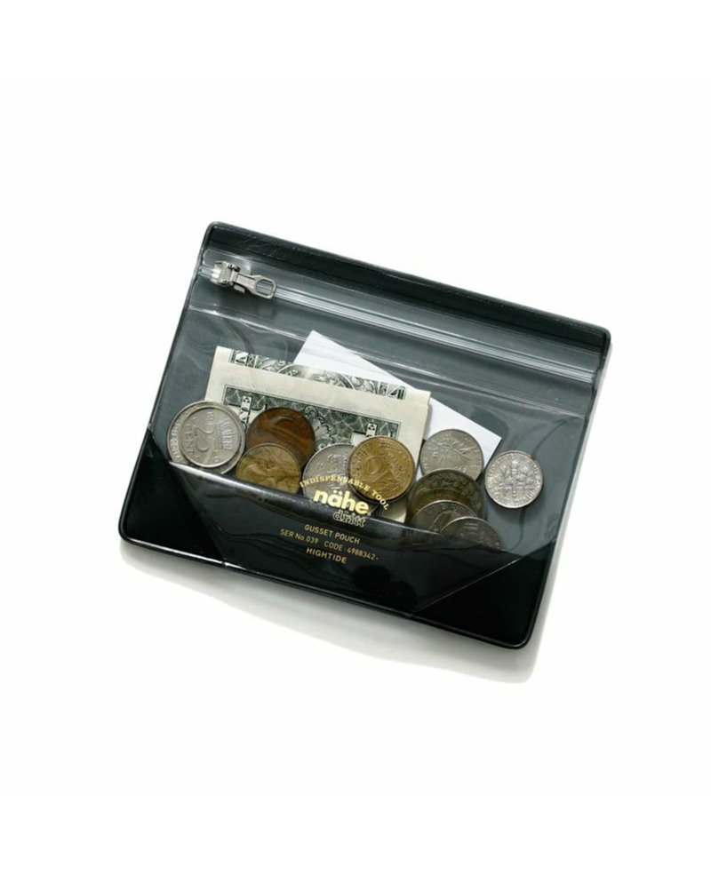 Hightide Japan Nahe Gusset Pouch Clear S