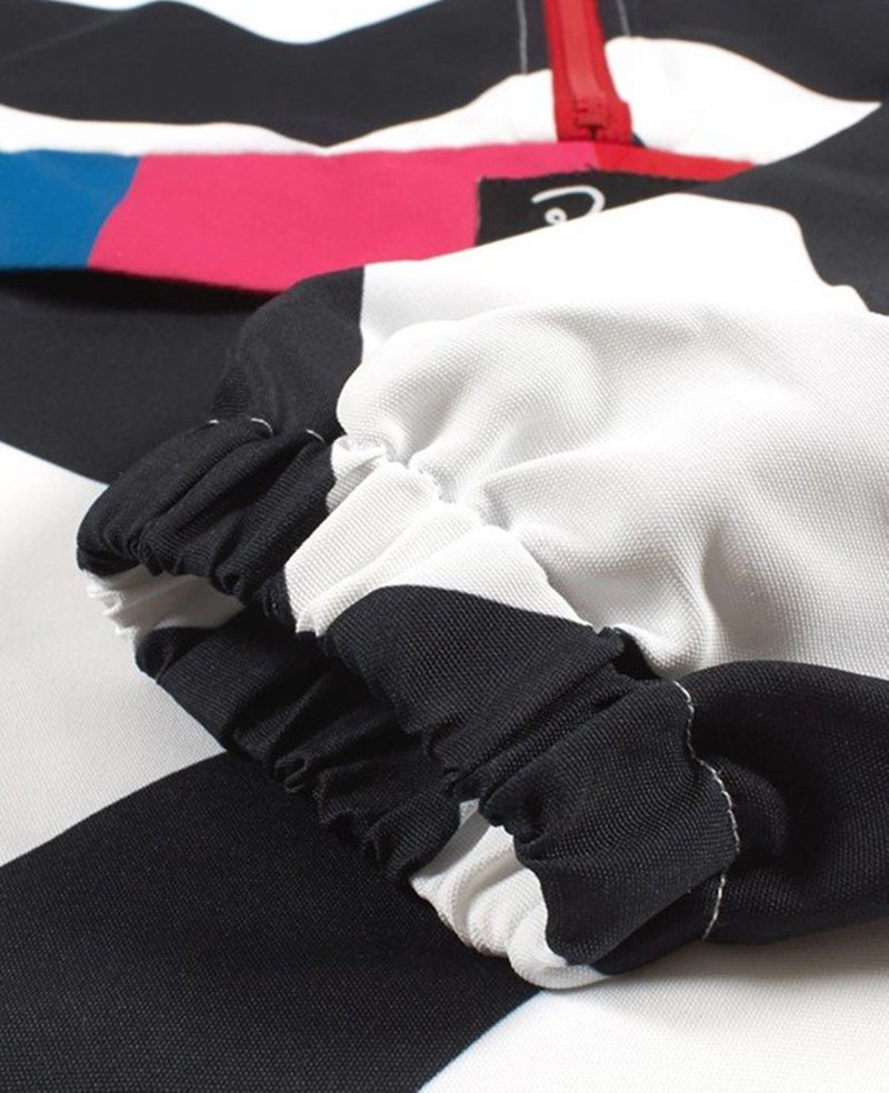 Parra Vases Mountain Stripes Windbreaker