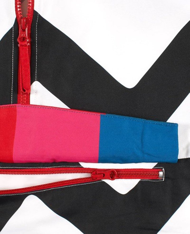 Parra Vases Mountain Stripes Windbreaker