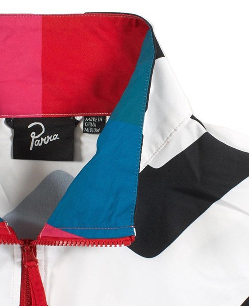 Parra Vases Mountain Stripes Windbreaker