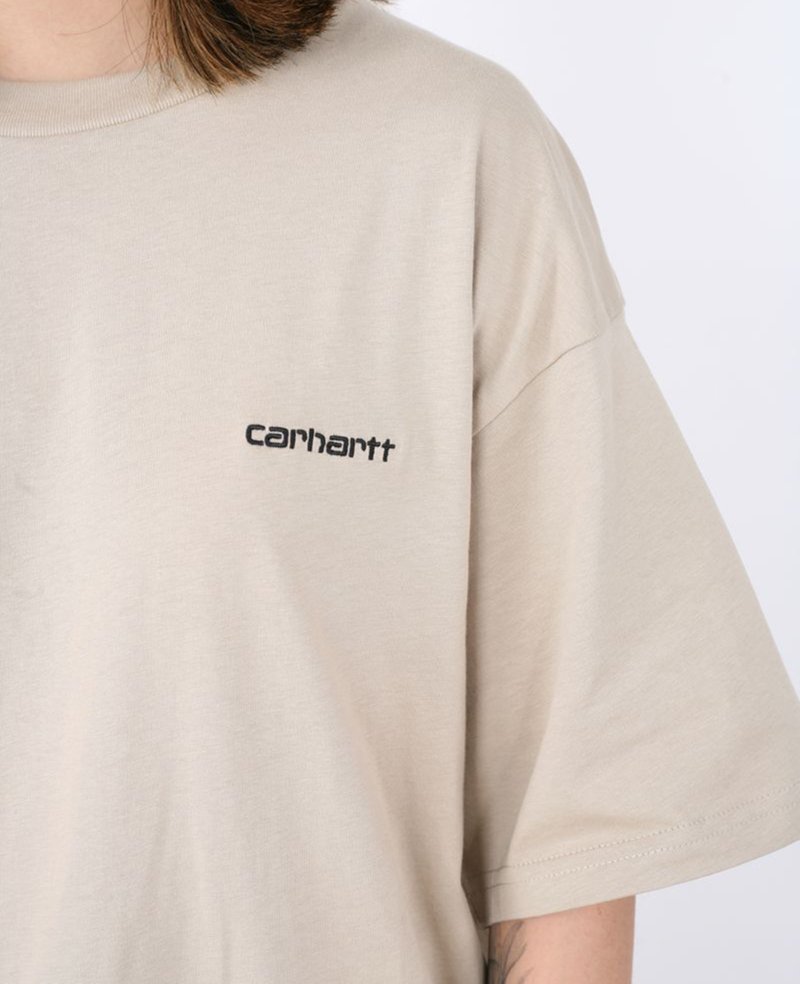 Carhartt WIP S/S Script Embroidery Tee