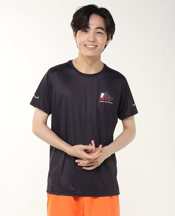 Chums Japan Running Footprint T-Shirt