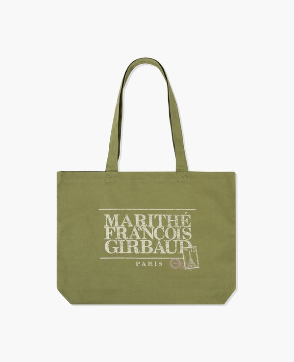 Marithe + Francois Girbaud Classic Logo Stamp Eco Bag