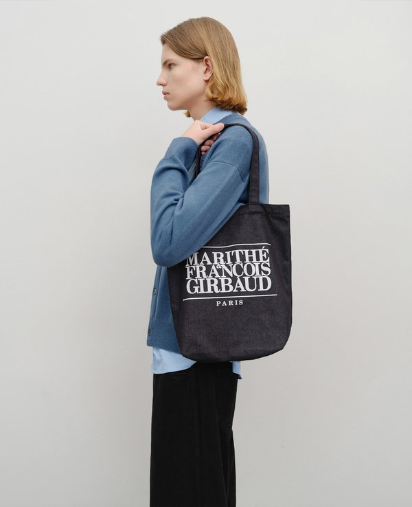 Marithe + Francois Girbaud Classic Logo Denim Eco Bag