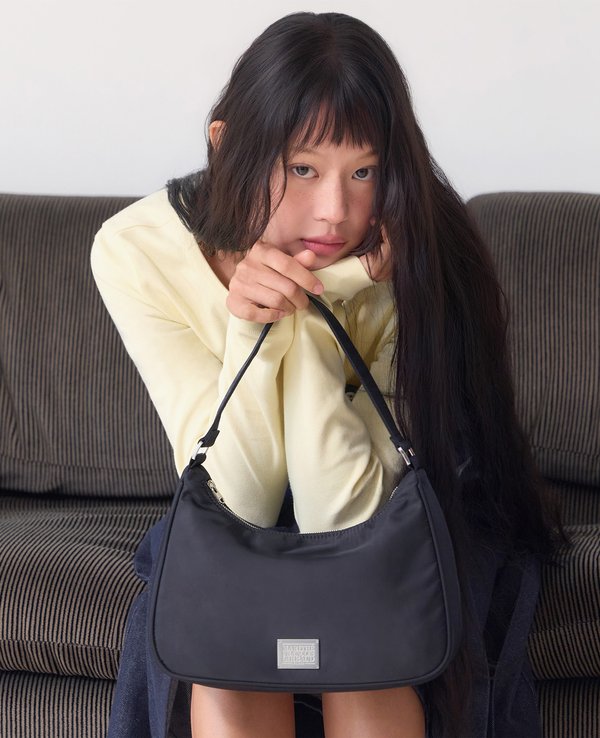 Marithe + Francois Girbaud Classic Logo Hobo Bag