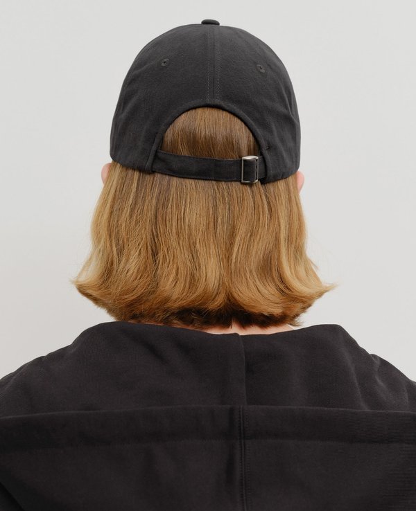 Marithe + Francois Girbaud Logo Brushed Cotton Covered Cap