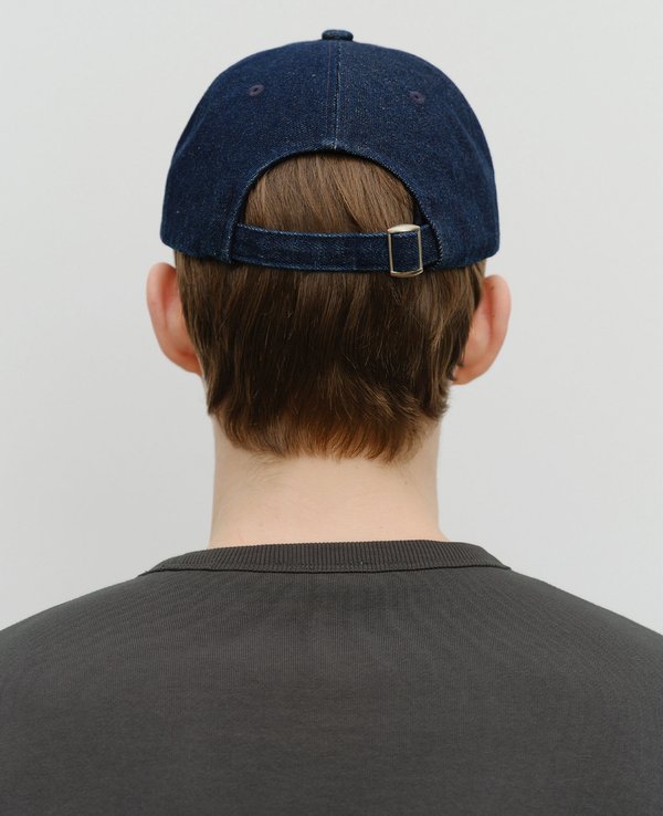 Marithe + Francois Girbaud Denim Washing Regular Logo Ball Cap