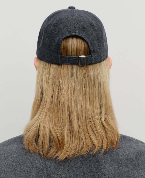 Marithe + Francois Girbaud Denim Washing Regular Logo Ball Cap