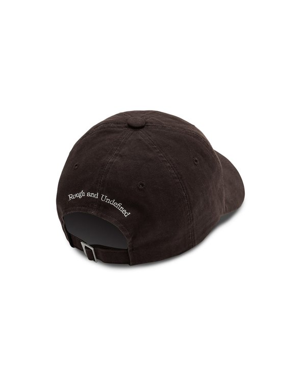 Matin Kim Herringbone Typo Ball Cap