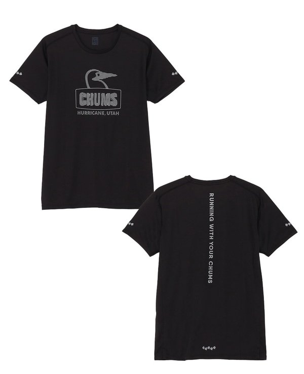 Chums Japan Running Booby Face T-Shirt