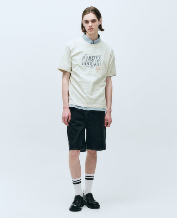 Marithe + Francois Girbaud Classic Logo Stamp Tee